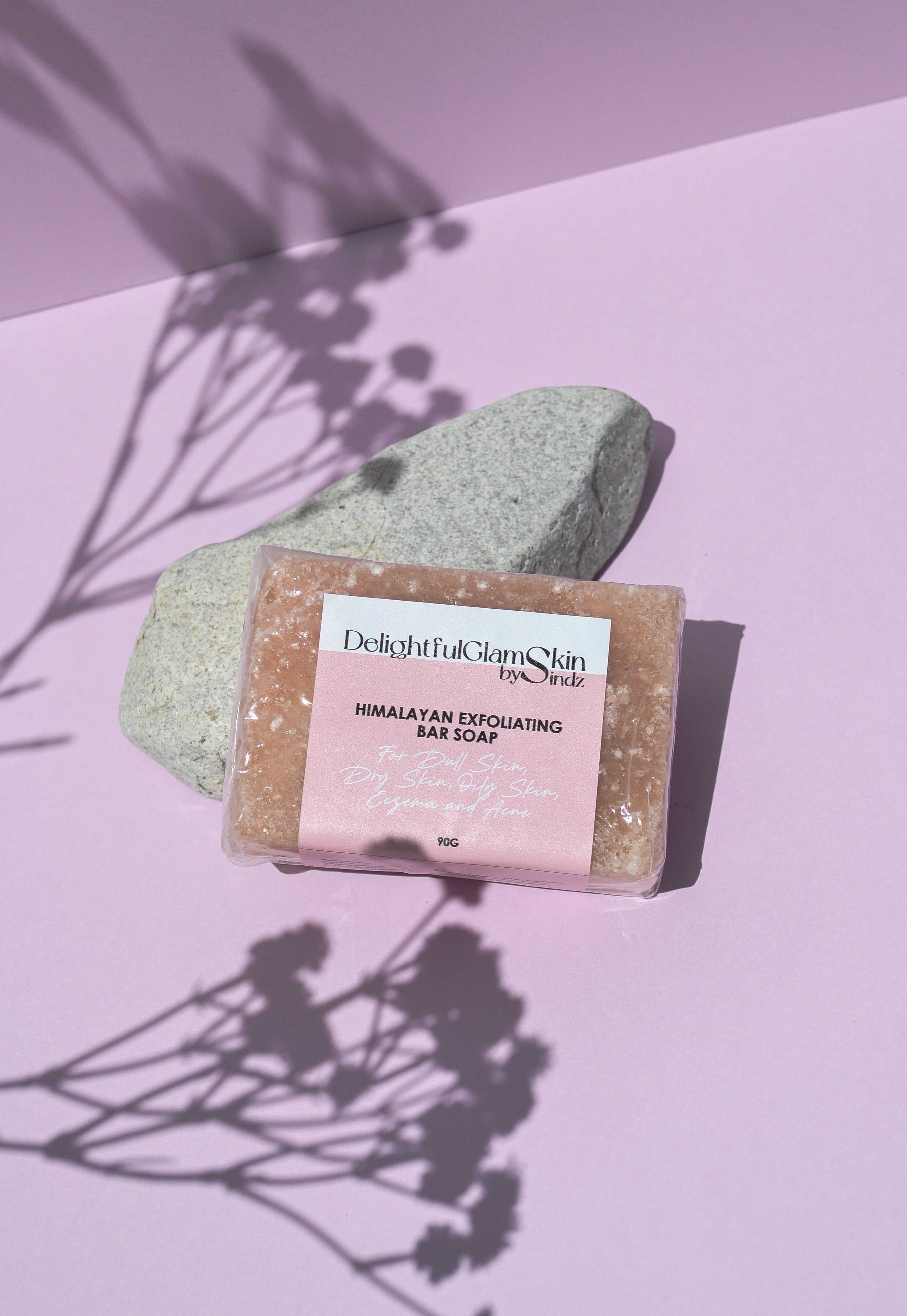 Himalayan bar Soap 90g-Himalayan Exfoliating Soap for Dull Skin