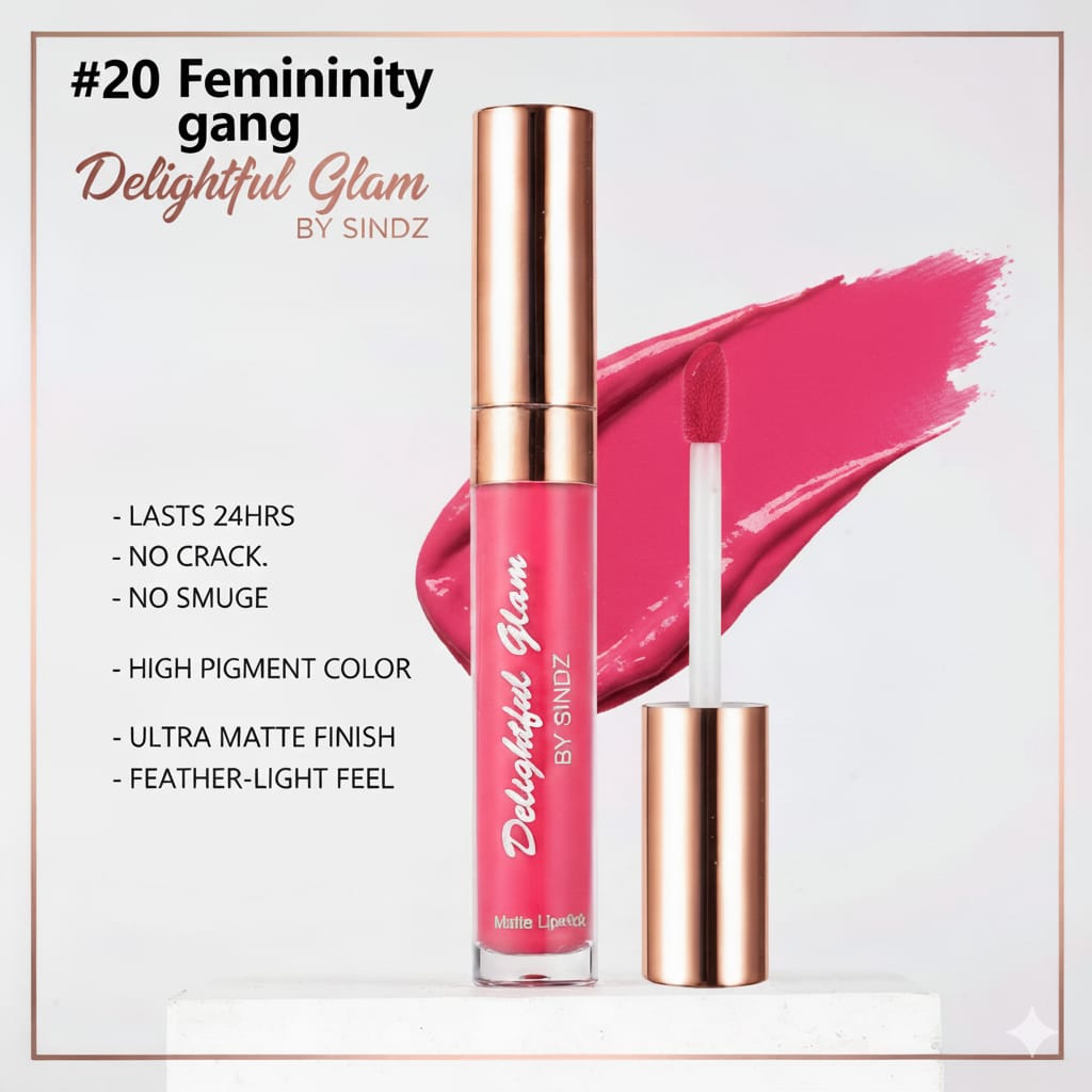 DelightfulGlam Matte Lipstick